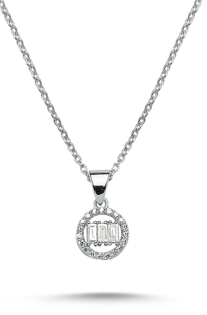 Baguette Collection- Diamond Necklace