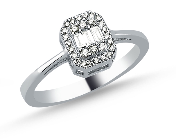 Baguette Collection- Diamond Ring