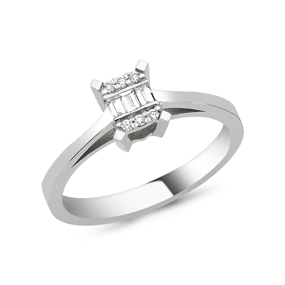 Baguette- Engagement Ring