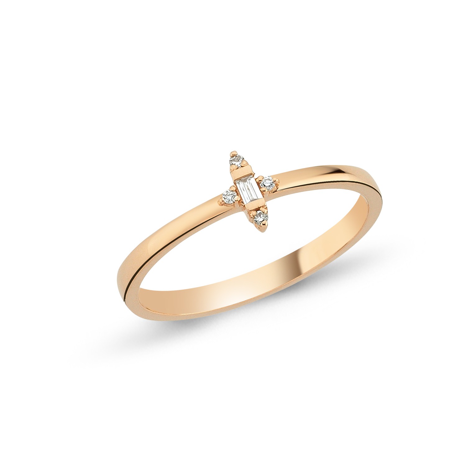 Pétite- North Star Diamond Ring