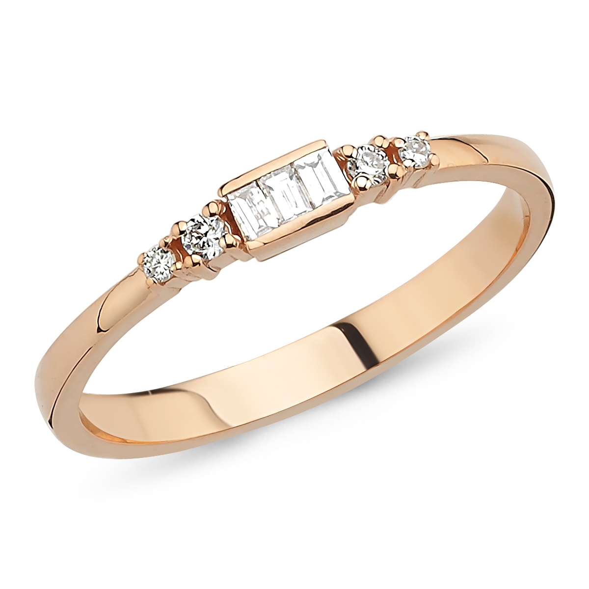 Pétite- Baguette Diamond Ring