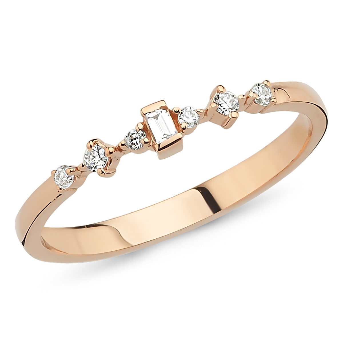 Pétite- Diamond Stackable Ring