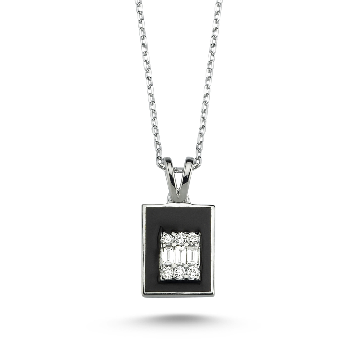 Iris Asimetric Diamond Necklace