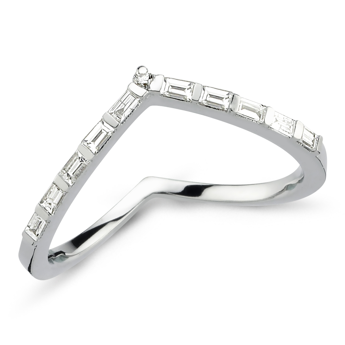 Baguette-’’Istanbul’’  Diamond Ring