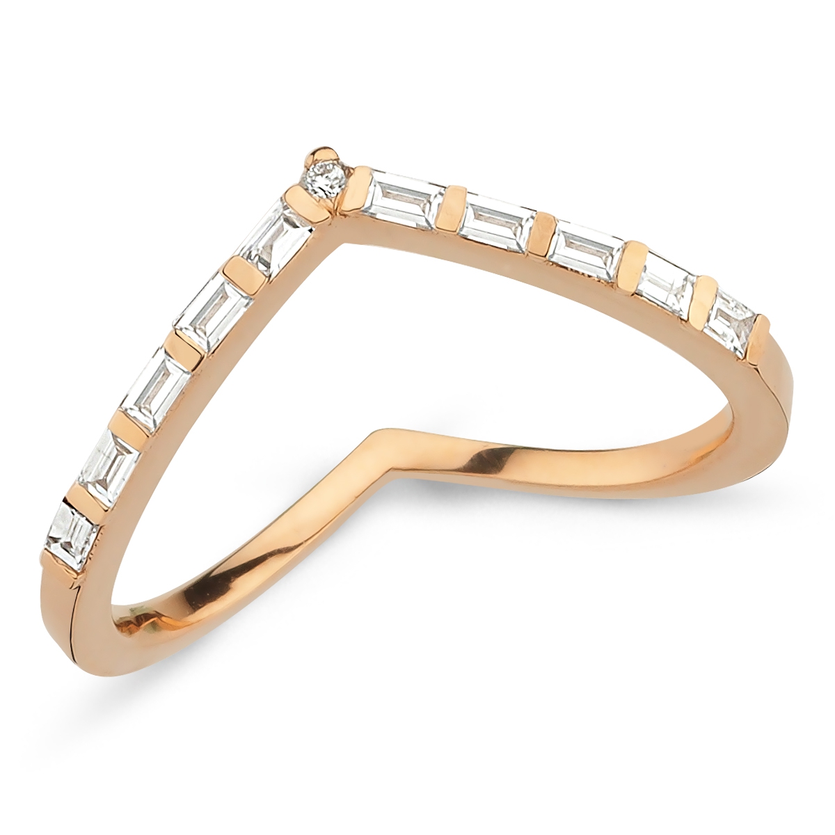 Baguette-’’Istanbul’’  Diamond Ring