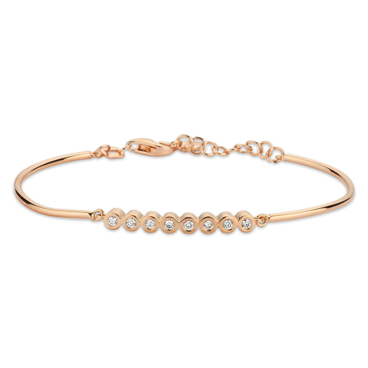 Charm- ’Circle’ Diamond Bracelet
