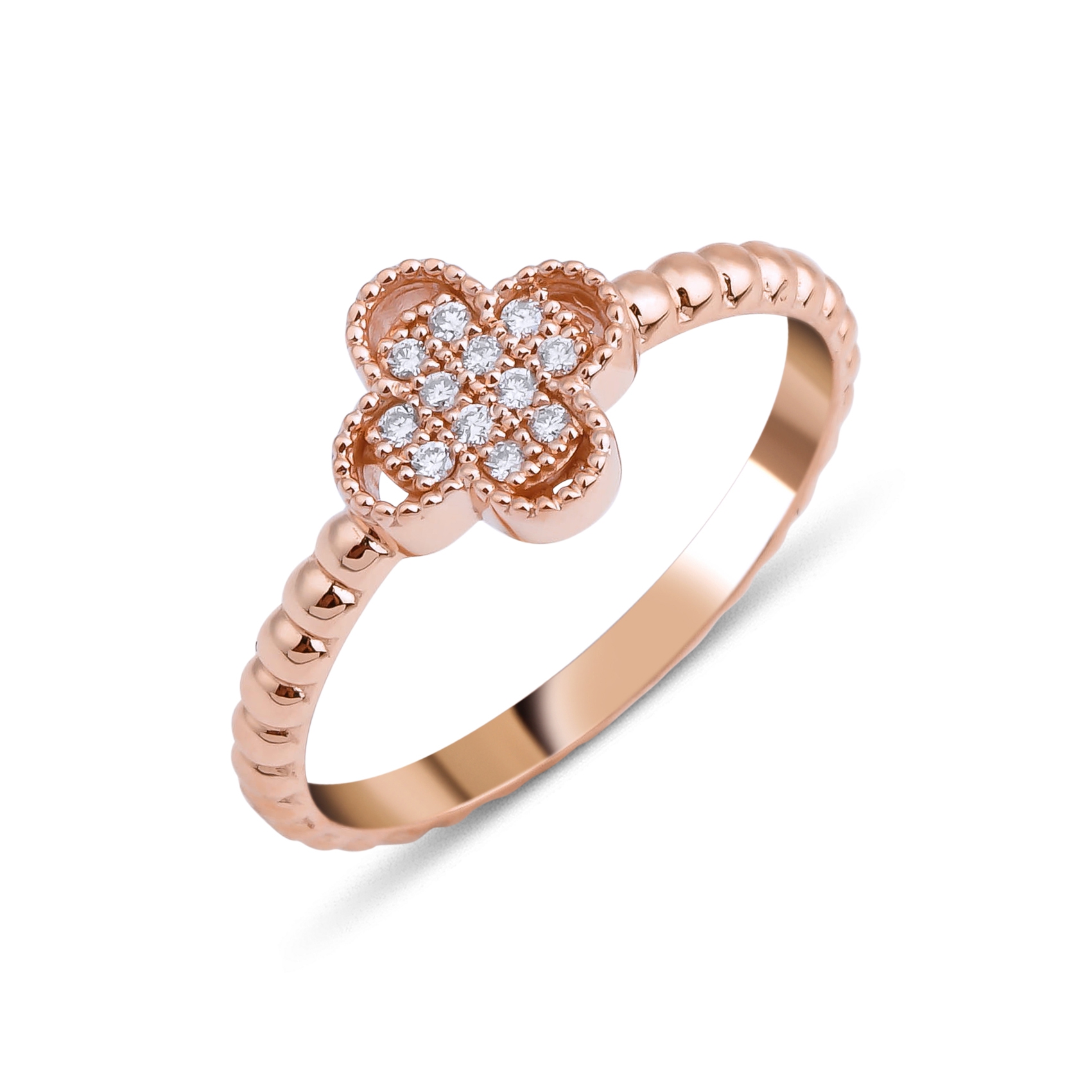 Pétite- Charm Diamond Ring