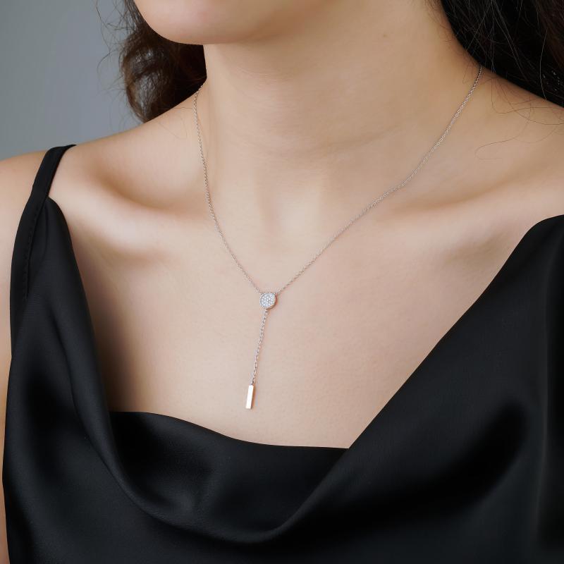 Swing- Diamond Necklace