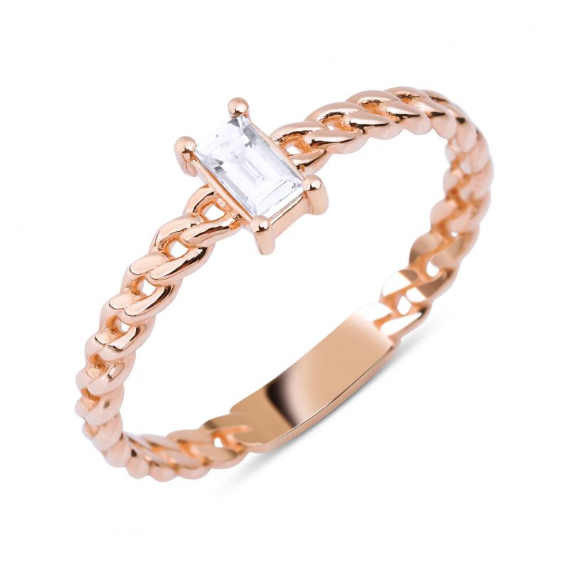 Pétite- Baguette Diamond Ring