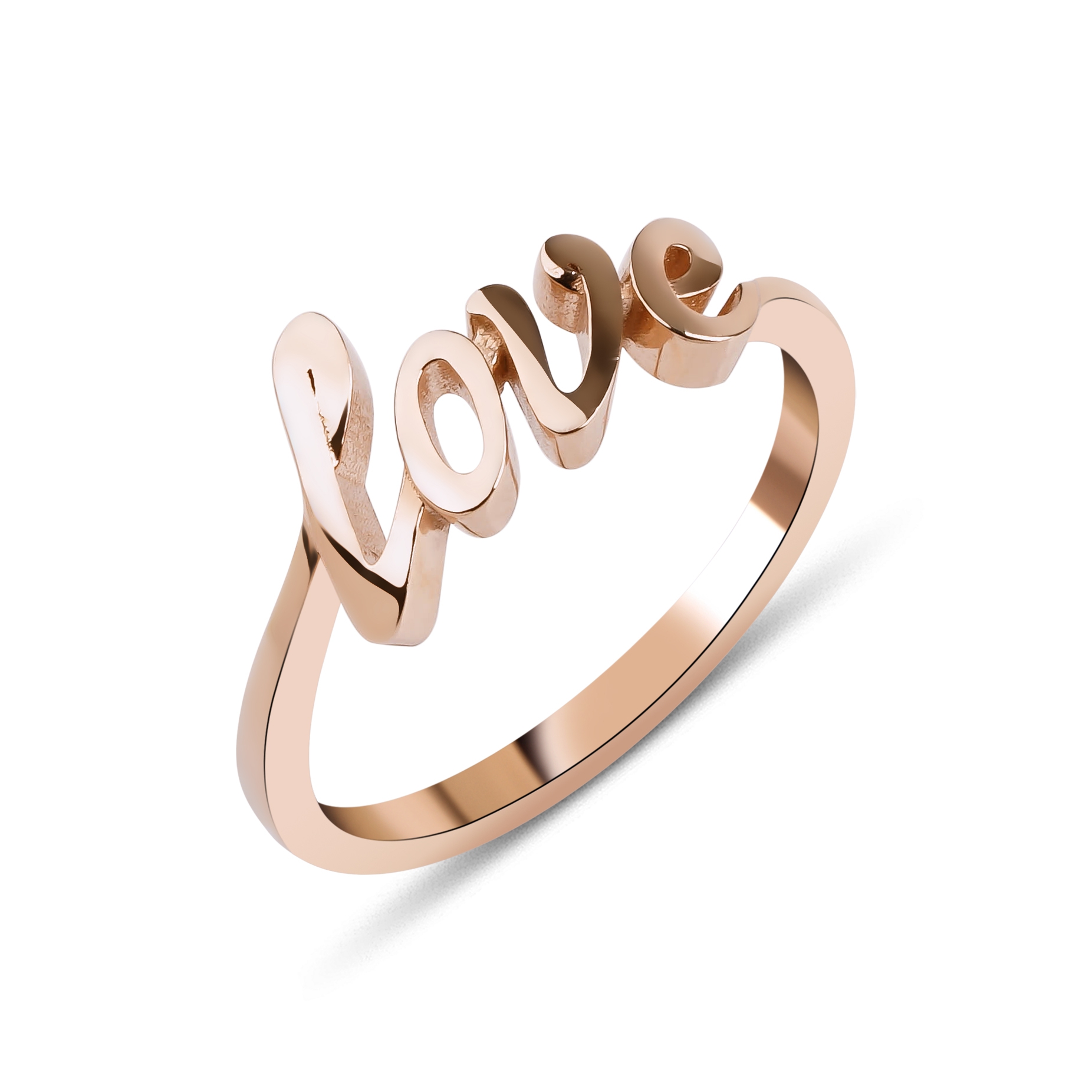 Pétite- Love Rose Gold Ring