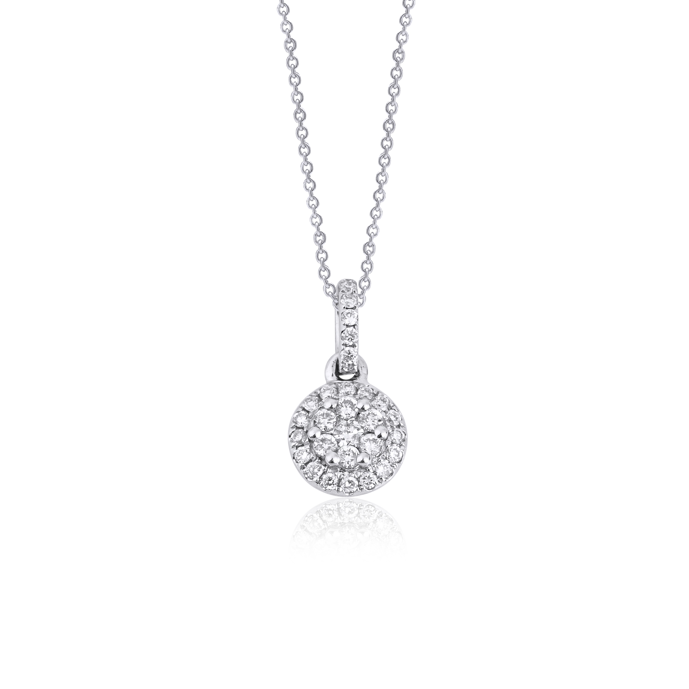 Pétite- Coronet Diamond Necklace