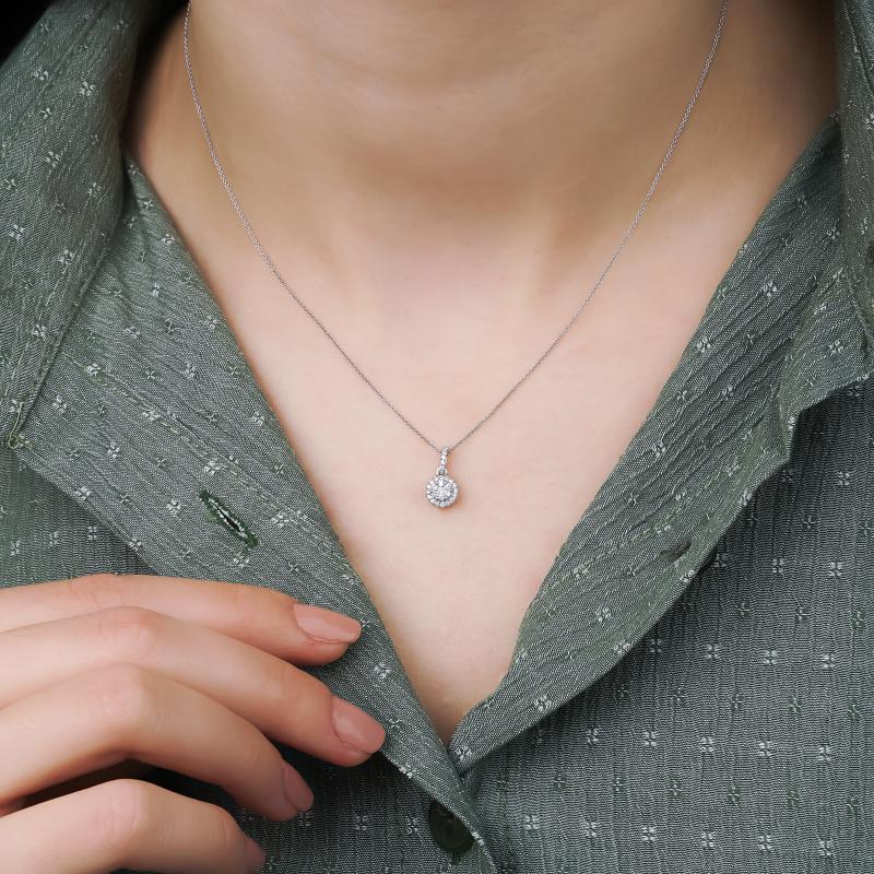 Pétite- Coronet Diamond Necklace