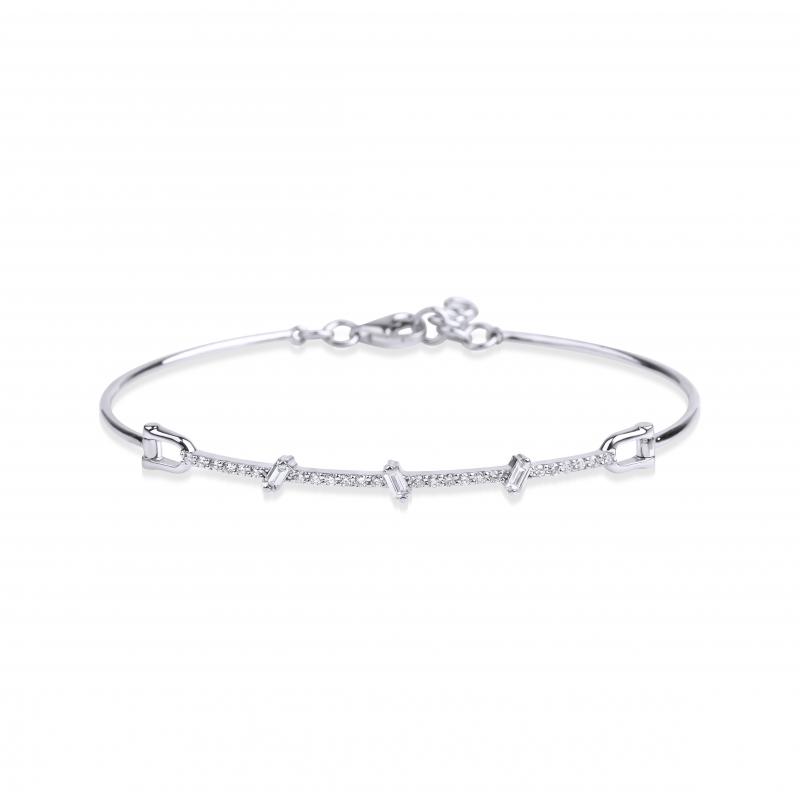 Baguette- Diamond Bracelet