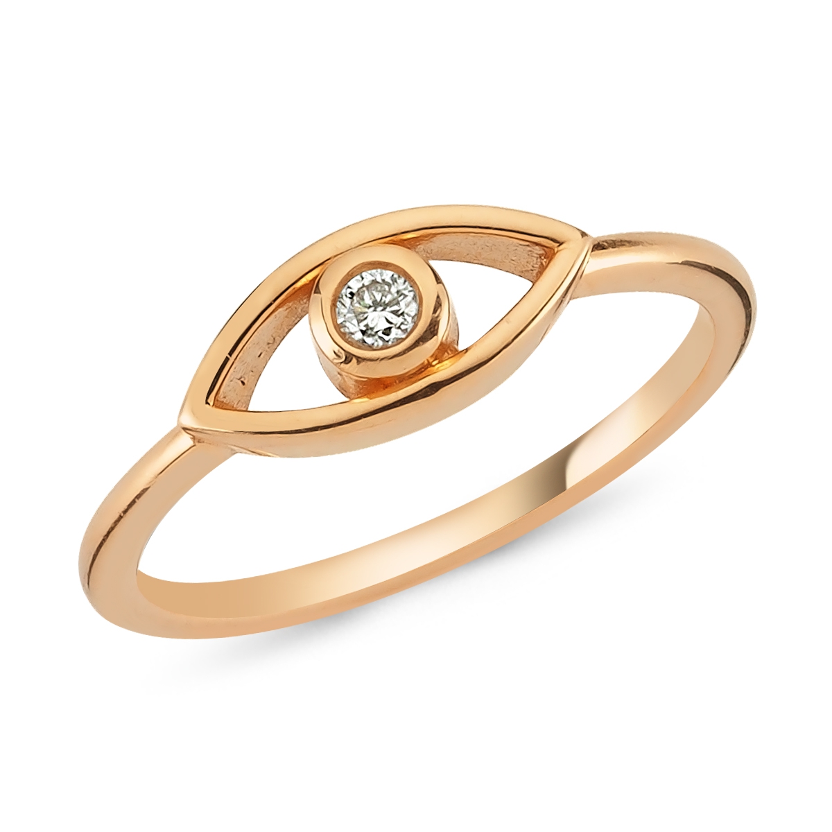 Pétite Collection-  ’The Eye’ Diamond Ring