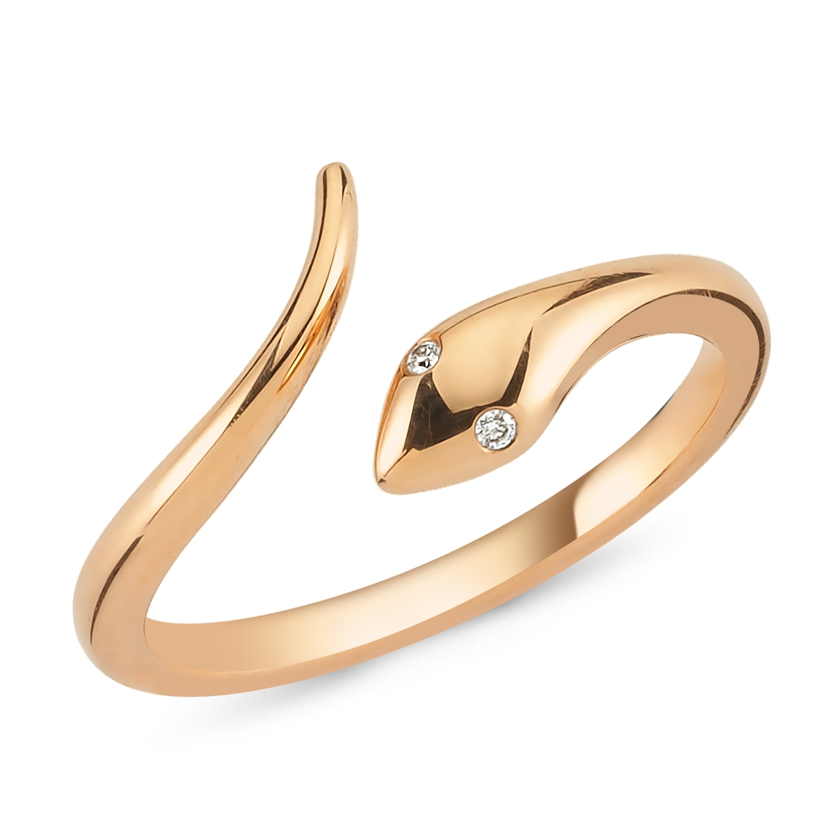 Pétite Collection- ’The Snake’ Diamond Ring