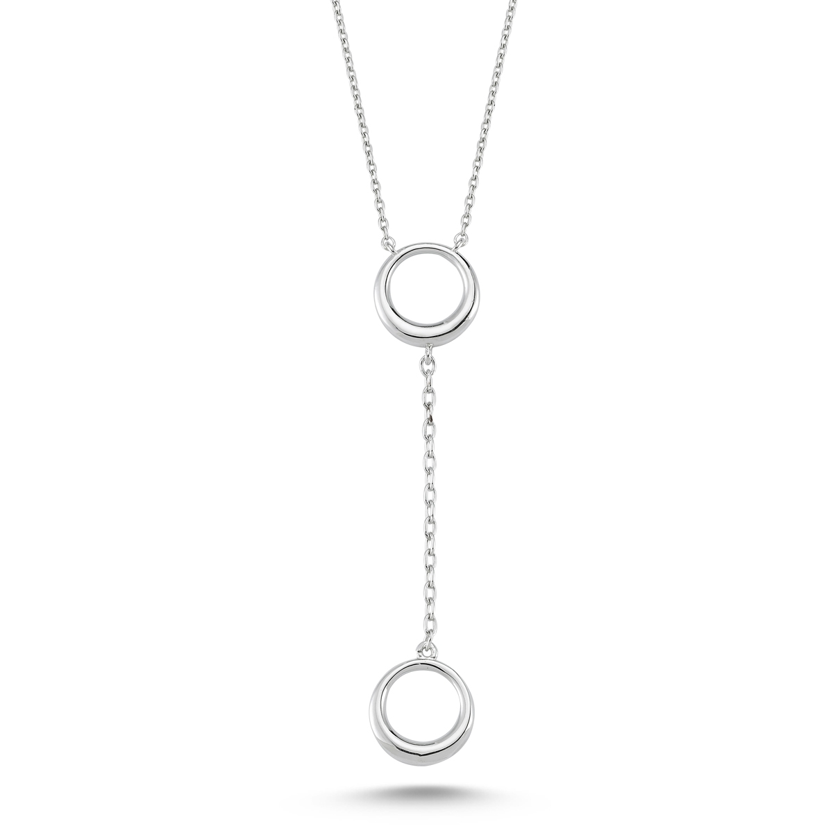 Swing- Halo Diamond Necklace
