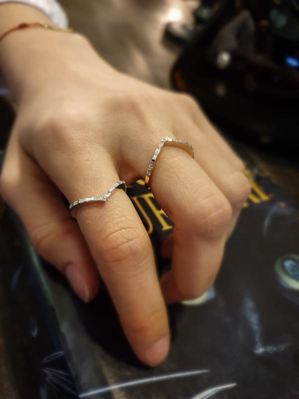 Baguette-’’Istanbul’’  Diamond Ring