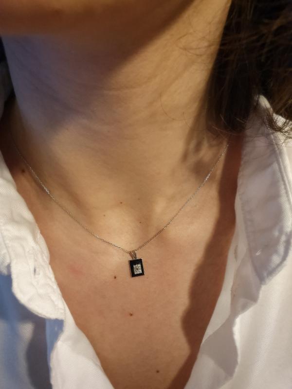Iris Asimetric Diamond Necklace
