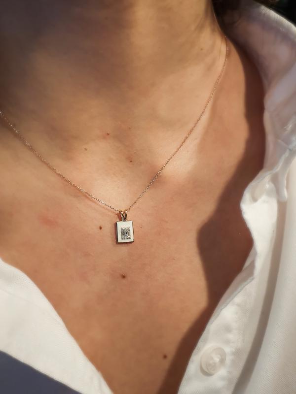 Iris- Asimetric Diamond Necklace