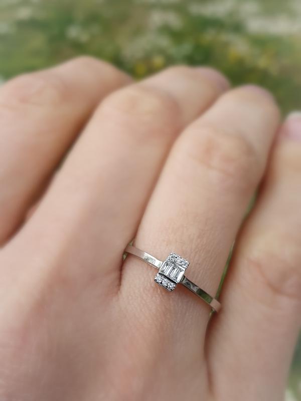 Baguett- Diamond Engagement Ring