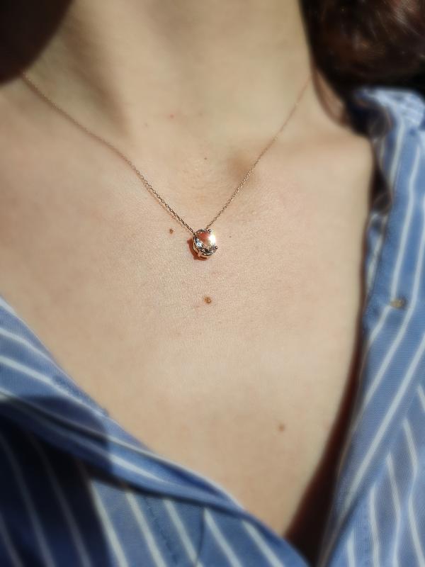 Charm Collection- Morganite Necklace