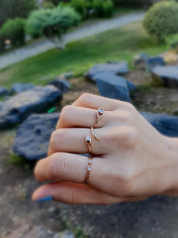 Pétite Collection- Twin Diamond Ring