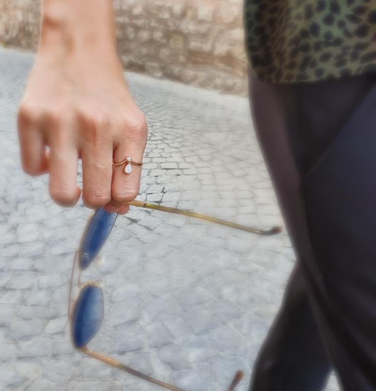 Pétite- Opal Vintage Ring