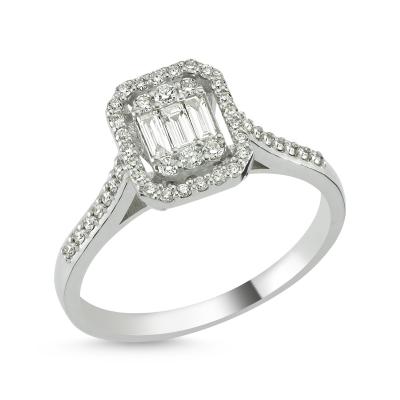 Baguette- Diamond Duchess Ring