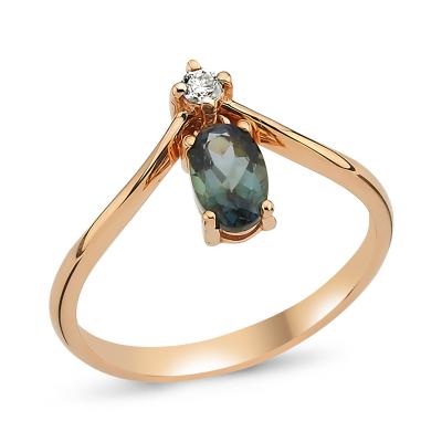 Pétite- Tourmaline Vintage Ring