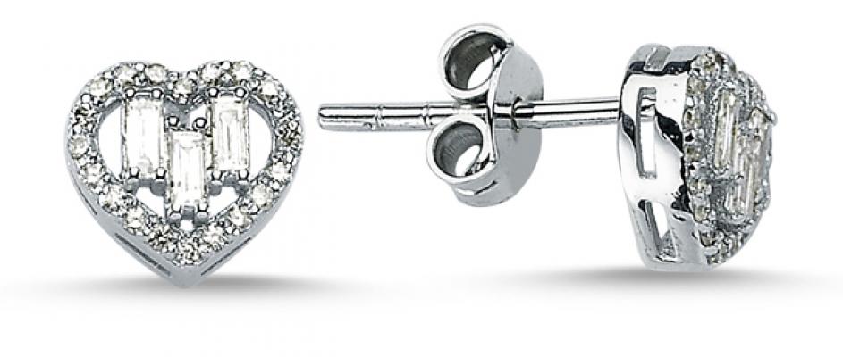 Baguette Collection- Diamond Earring