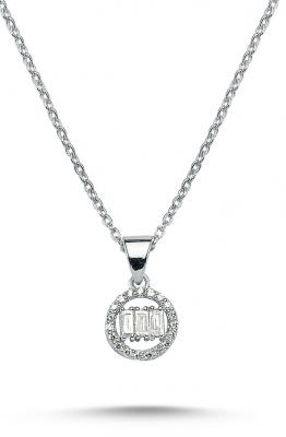 Baguette Collection- Diamond Necklace