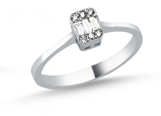 Baguette Collection- Diamond Ring