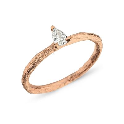 Treasure’s Of earth- Pear Diamond Engagement Ring