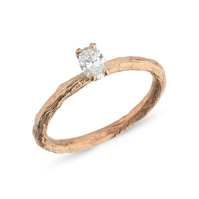 Treasure’s Of earth- Oval Diamond Engagement Ring