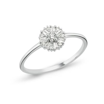 Minimalist Baguette Diamond Ring