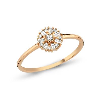 Minimalist Baguette Diamond Ring