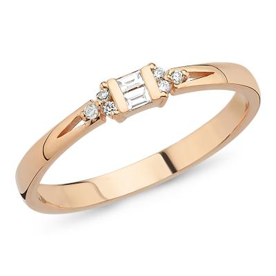 Pétite- Baguette Diamond Ring