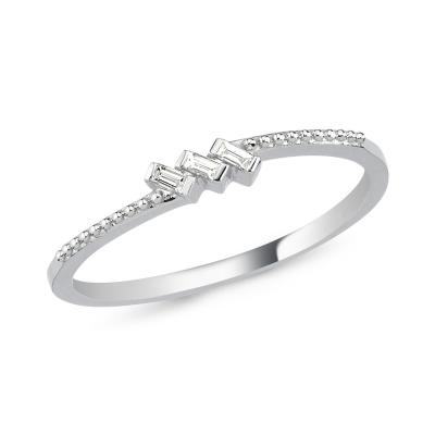 Baguette Diamond Minimalist Ring
