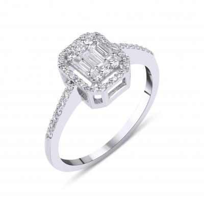 Baguette- Classic Diamond Ring