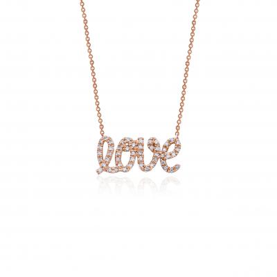 Pétite- Love Diamond Necklace