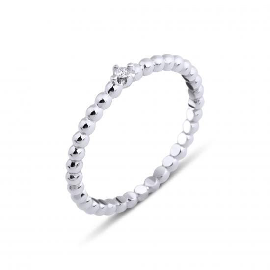 Pétite- Single Diamond Ring