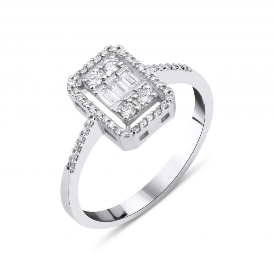 Baguette- Nil Diamond Ring