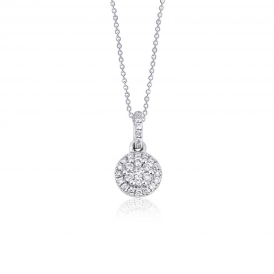 Pétite- Coronet Diamond Necklace