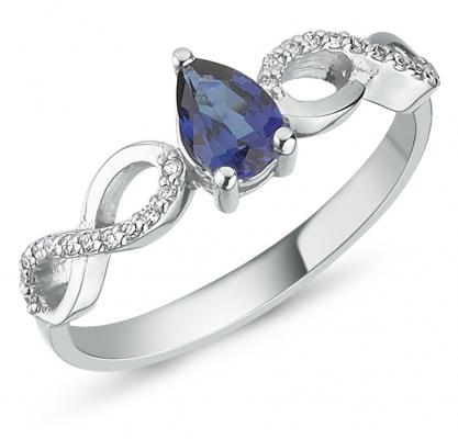 Sapphire Diamond Ring