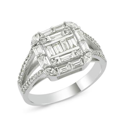 Baguette- Diamond Duchess Ring