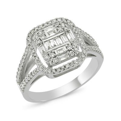 Baguette- Baguette Diamond Duchess Ring