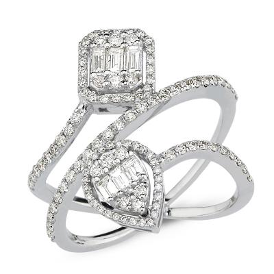 Baguette- Design Baguette Diamond Ring