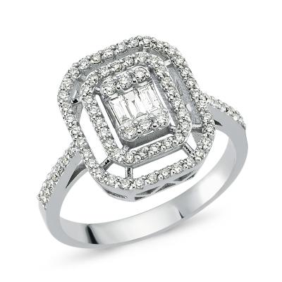 Baguette- Diamond Ring