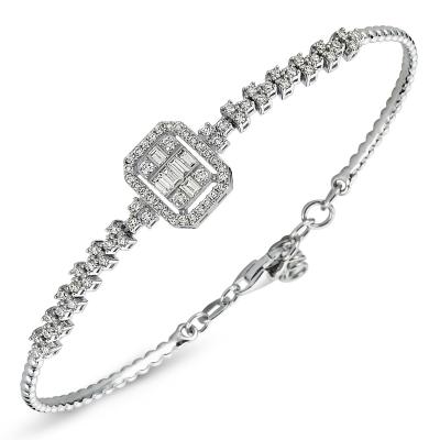 Baguette- Diamond Bracelet