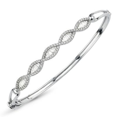 Baguette- DNA Diamond Bracelet